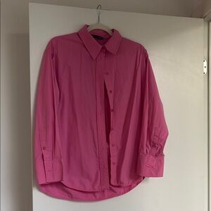 Zara Hot Pink Summer Blouse